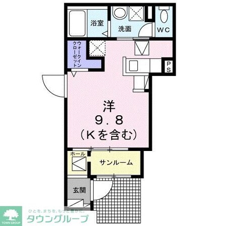 FIT 7CASTLEの物件間取画像